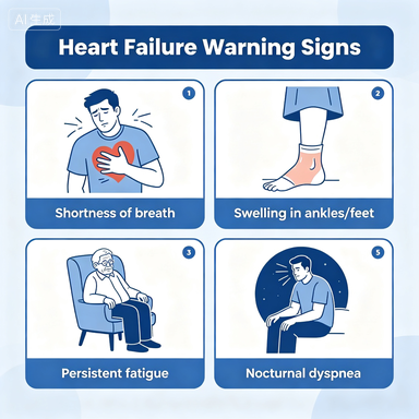 5 Heart Failure Warning Signs