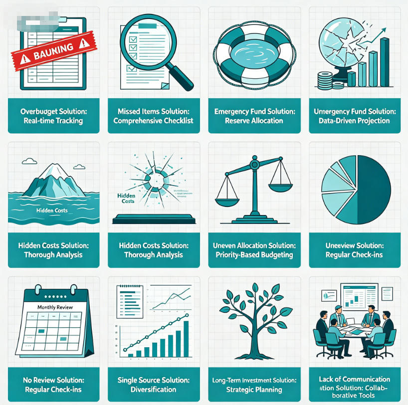 Ten Common Budget Mistakes and How to Correct Them Quickly