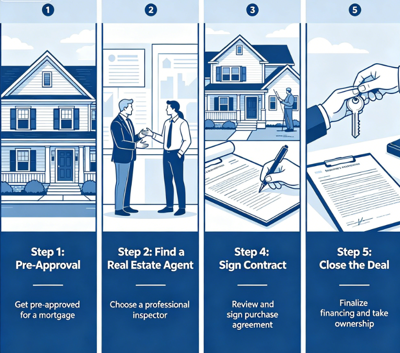 The Essential Home Buying Guide: Navigating the US Purchase Process