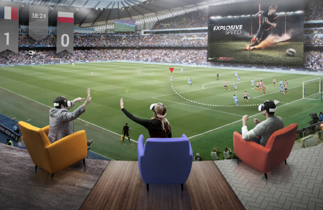 Virtual Reality Training in Professional Sports