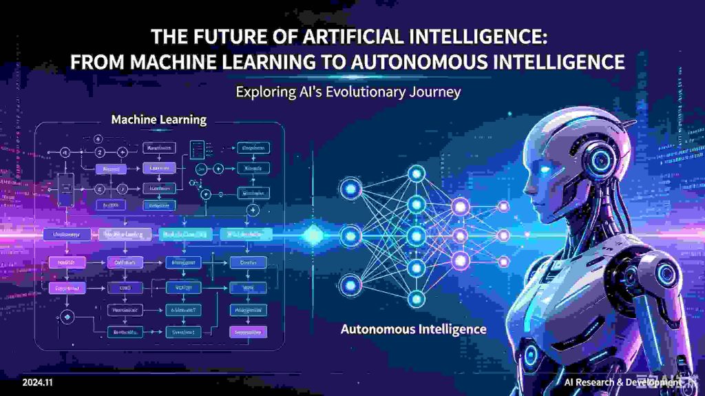 The Future of Artificial Intelligence: From Machine Learning to Autonomous Intelligence