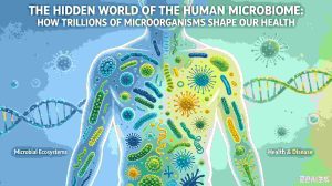 The Hidden World of the Human Microbiome: How Trillions of Microorganisms Shape Our Health