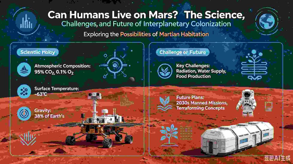 Can Humans Live on Mars? The Science, Challenges, and Future of Interplanetary Colonization