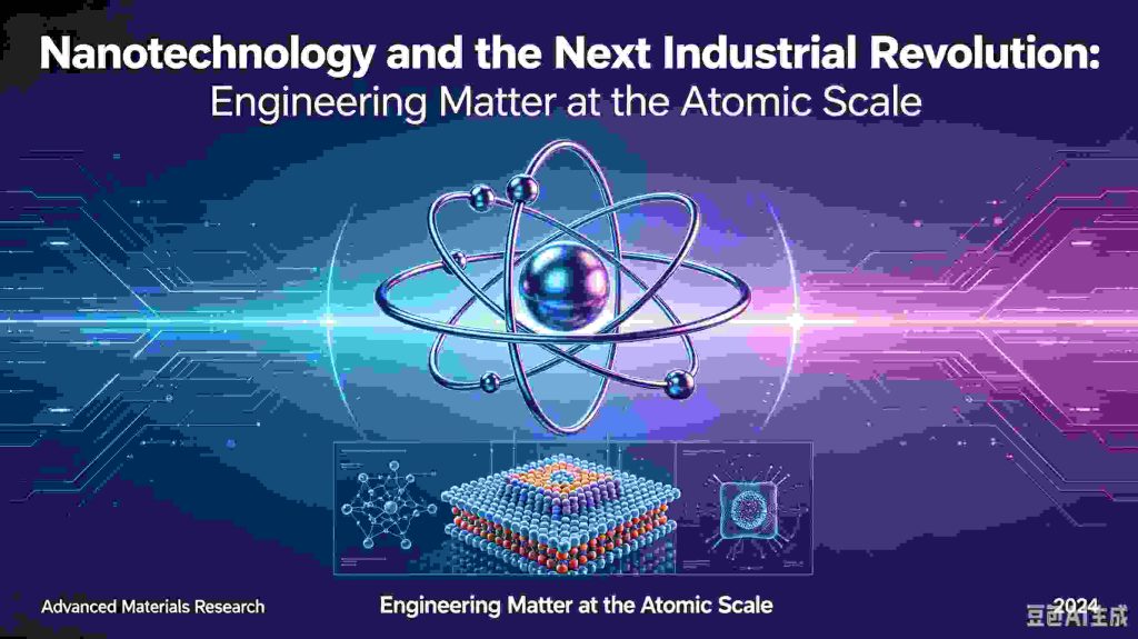 Nanotechnology and the Next Industrial Revolution: Engineering Matter at the Atomic Scale